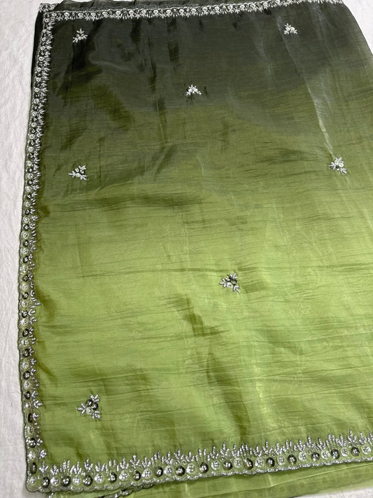 Glass organza