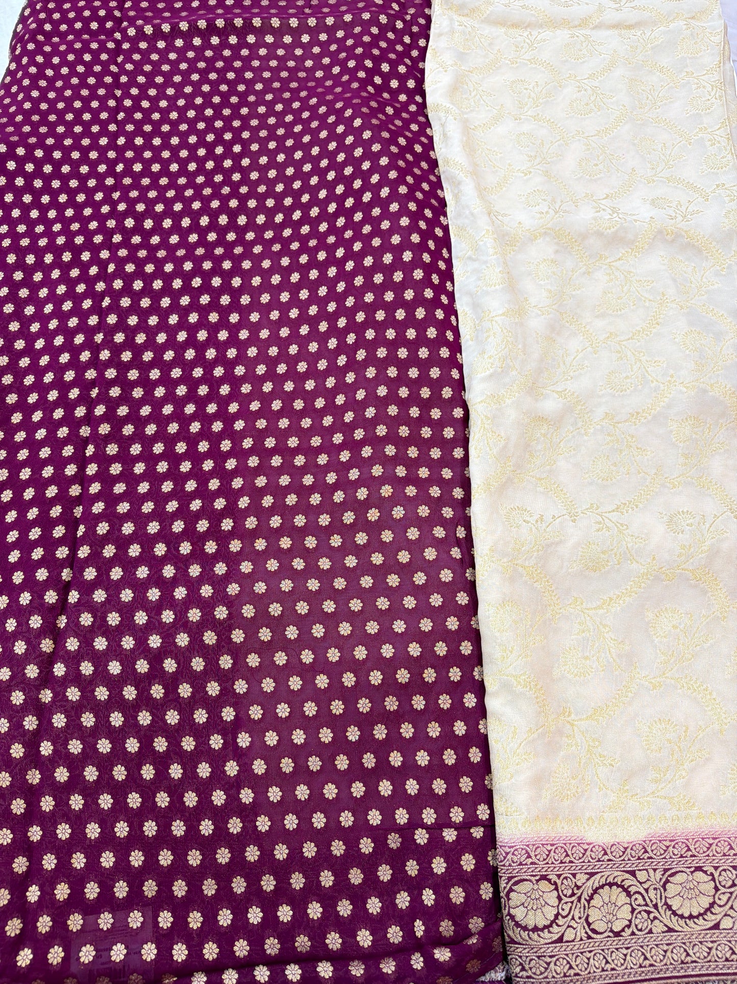 Banaras Georgette Sarees