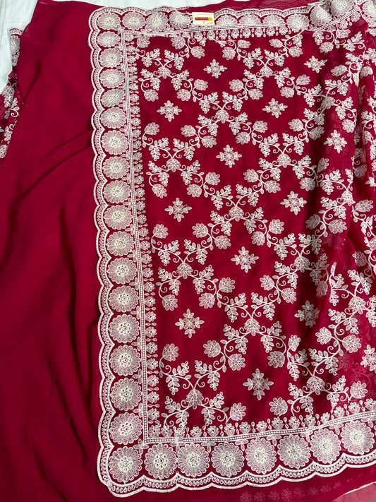 Glass Orgaza Sarees