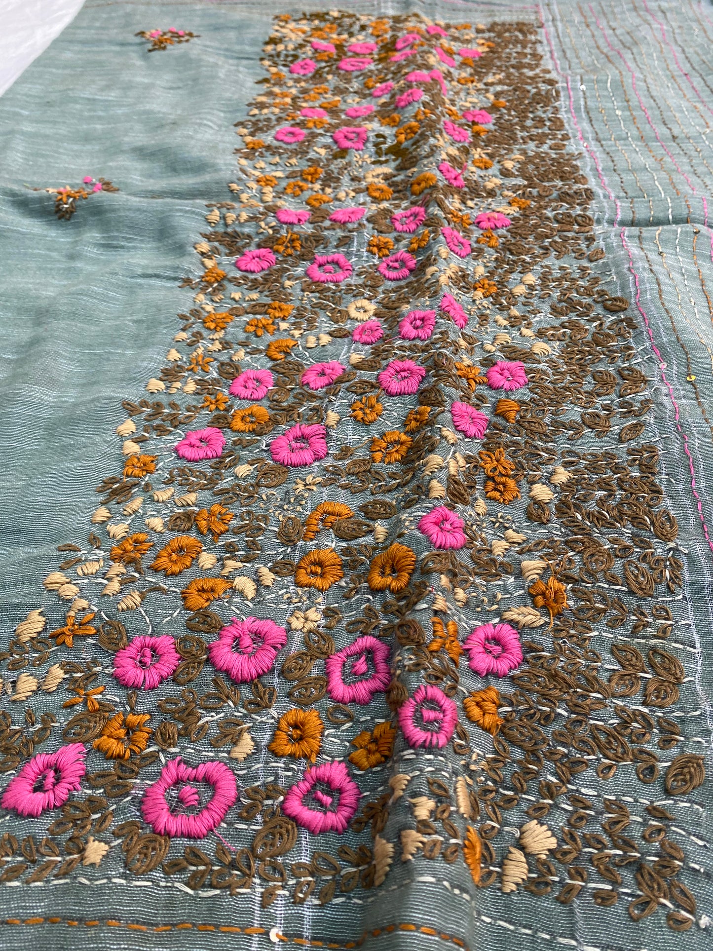 Linen hand work