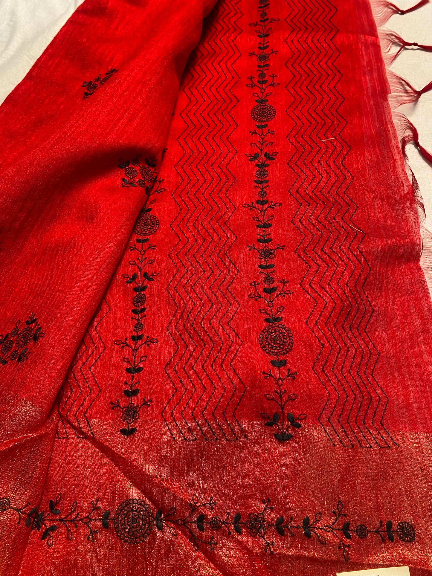 Jute silk