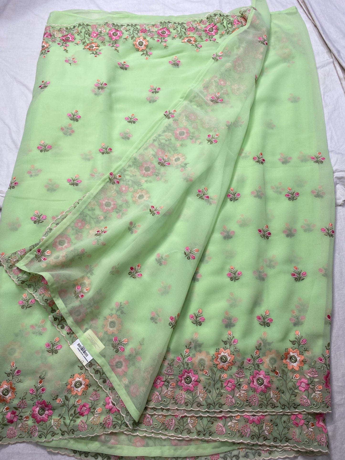Georgette designer saree