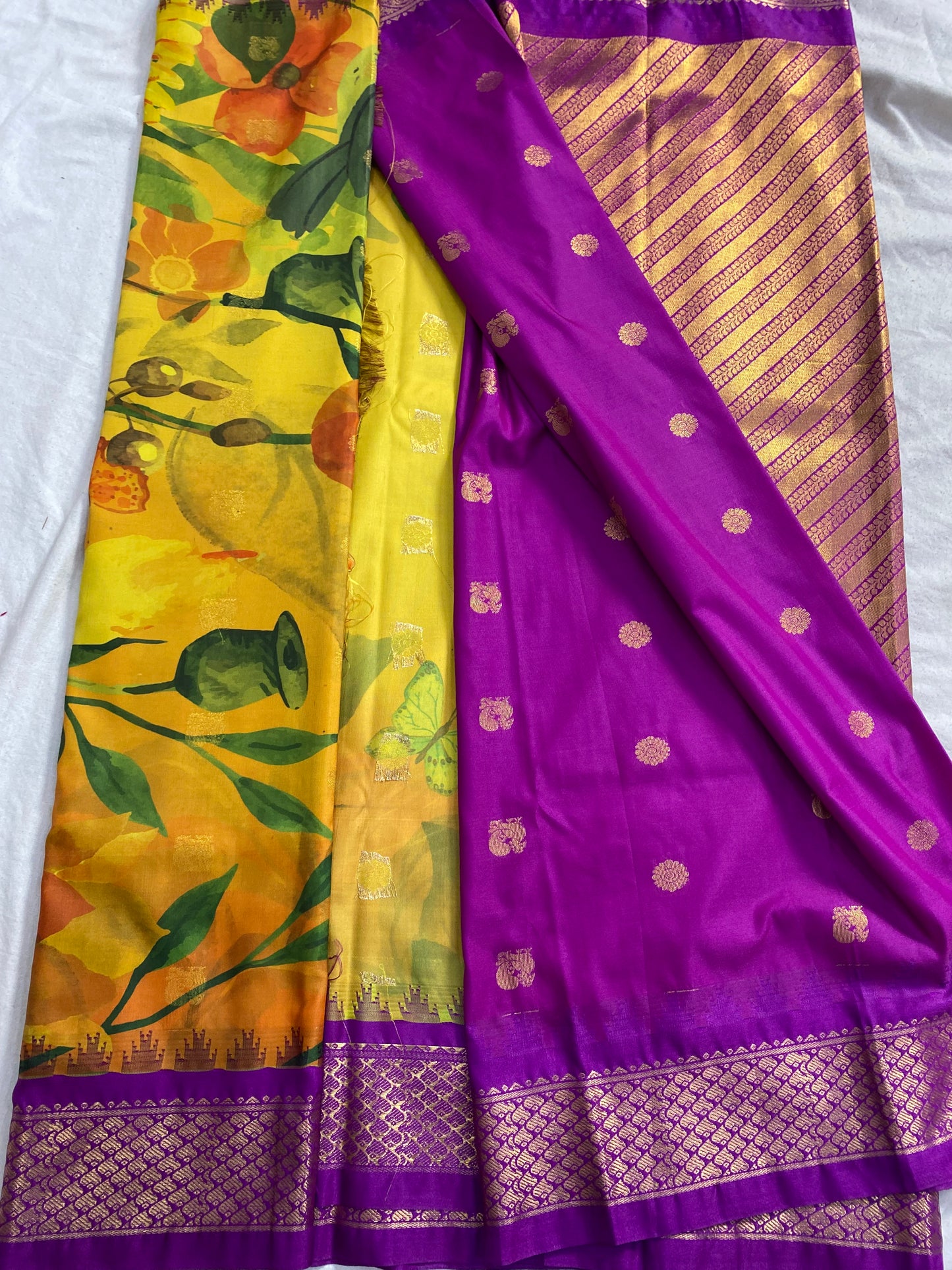 Gadwal digital saree