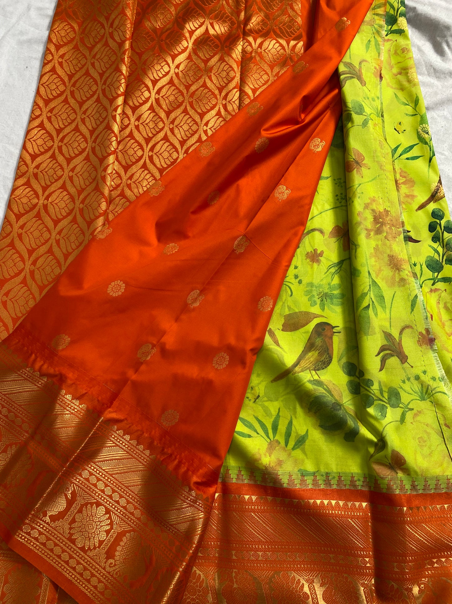 Gadwal digital print