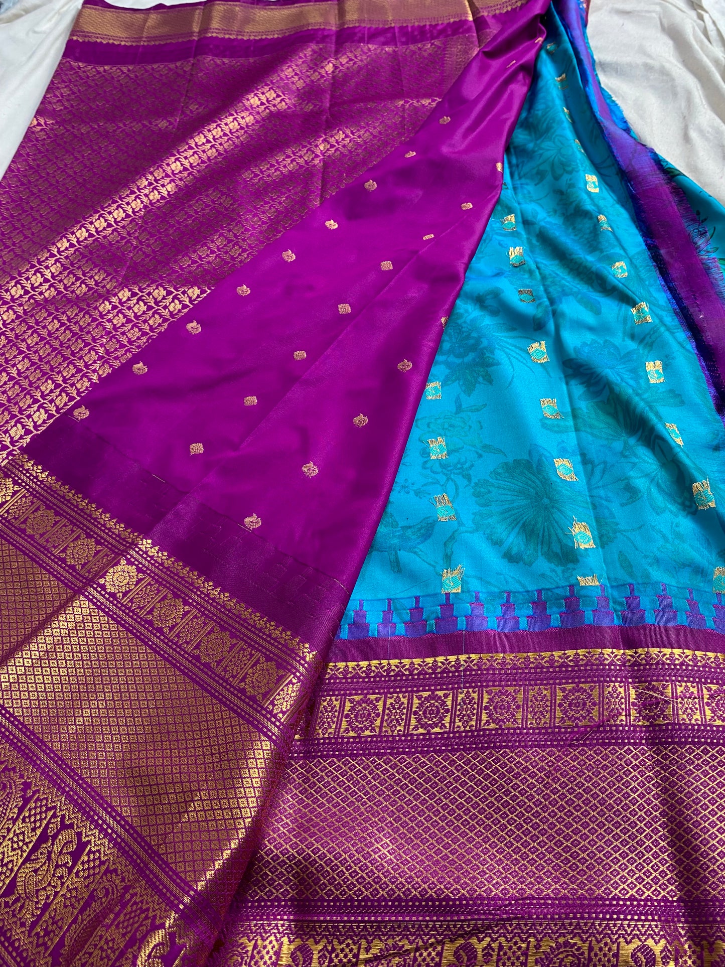 Gadwal digital print