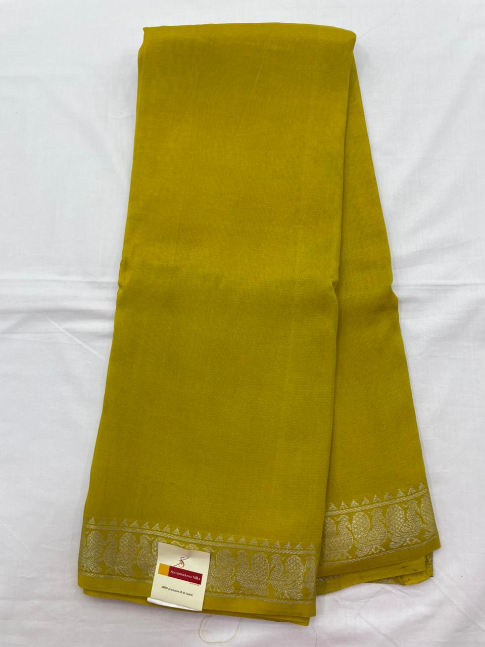 MANGALAGIRI PLAIN SAREE
