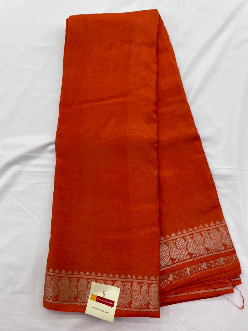 MANGALAGIRI PLAIN SAREE