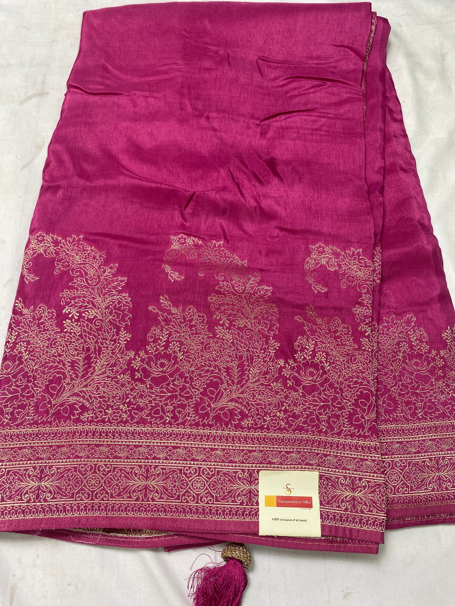 Russian silks saree