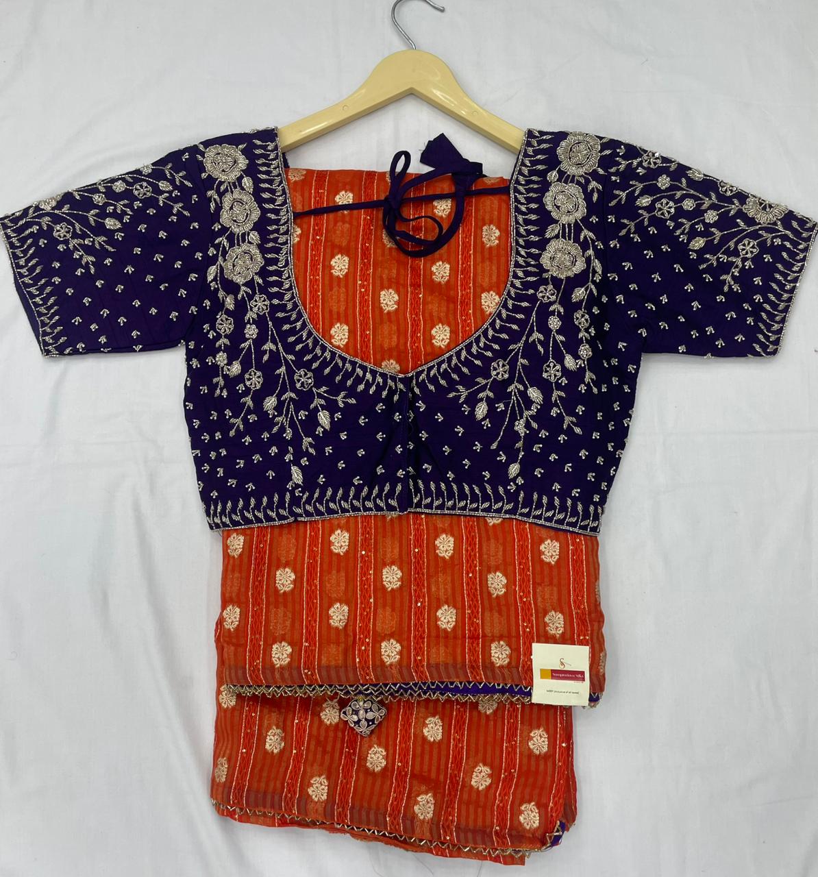 DESIGNER BLOUSE SAREE