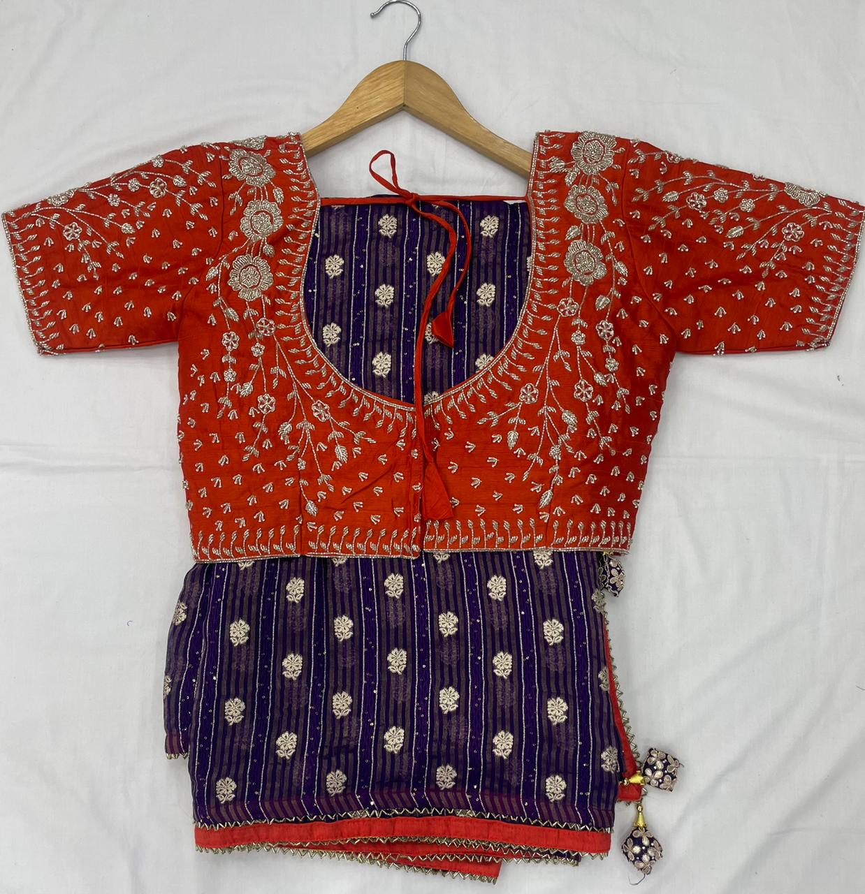 DESIGNER BLOUSE SAREE