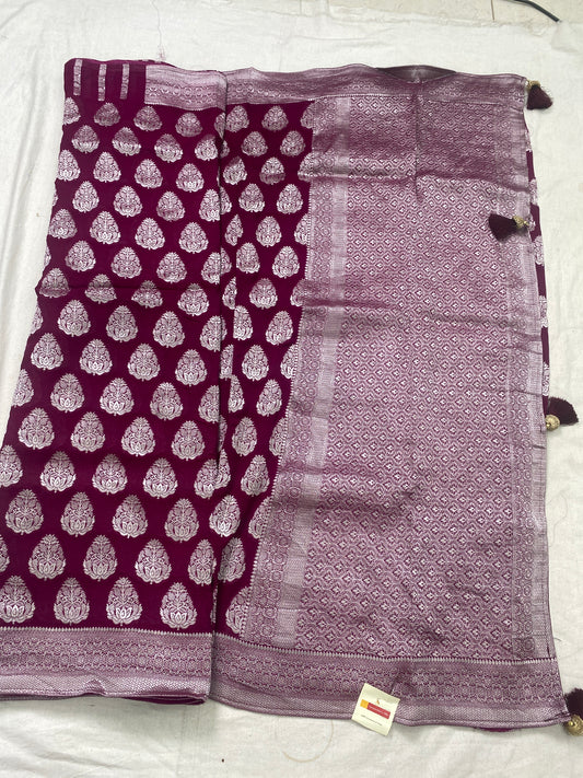Banarasi georgette