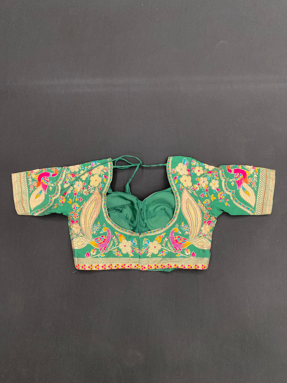 Jamdani blouse saree