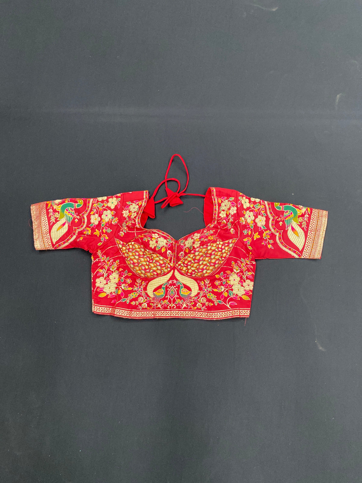 Jamdani blouse saree