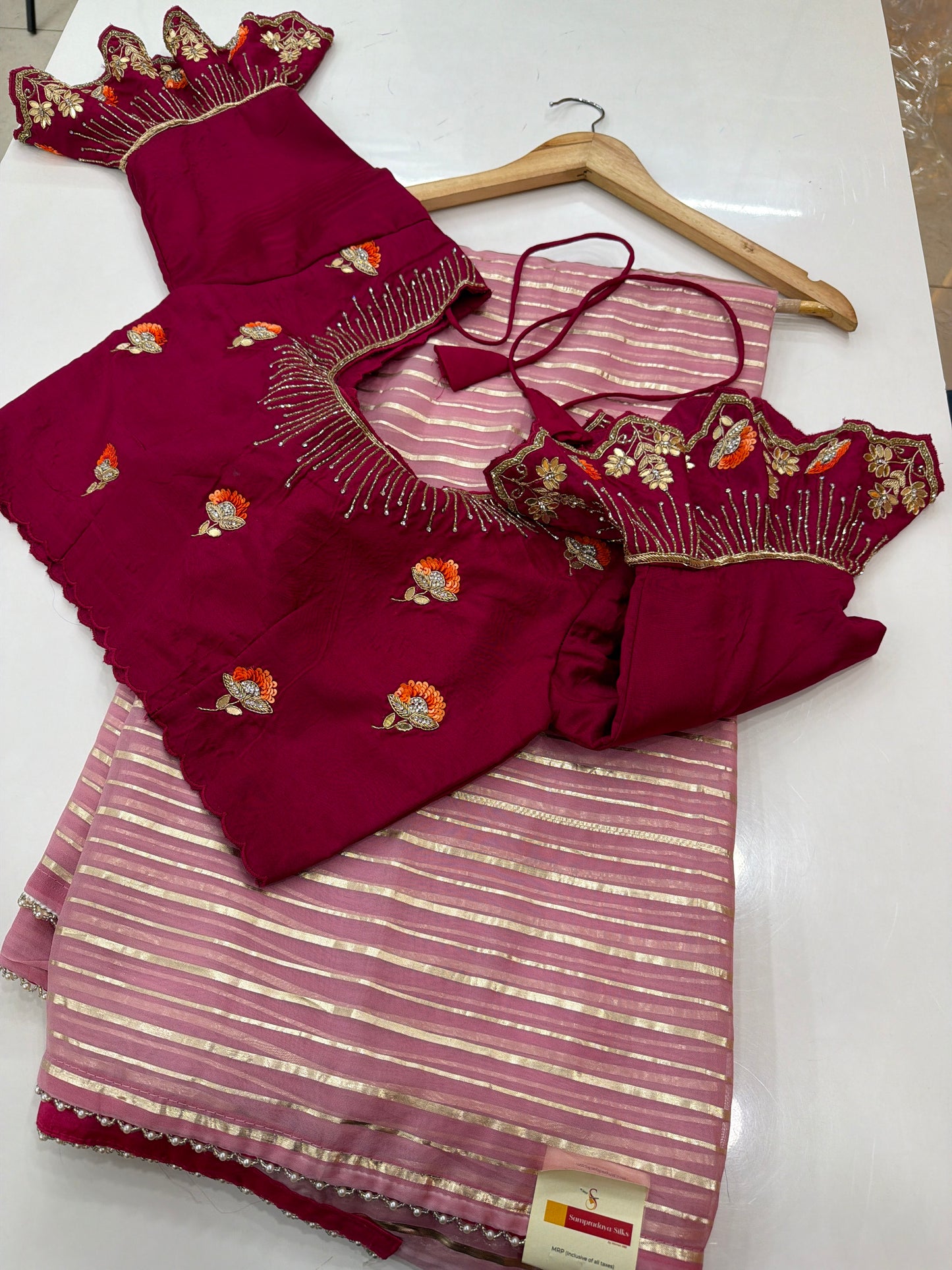 Designer Blouse Sarees