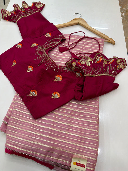 Designer Blouse Sarees