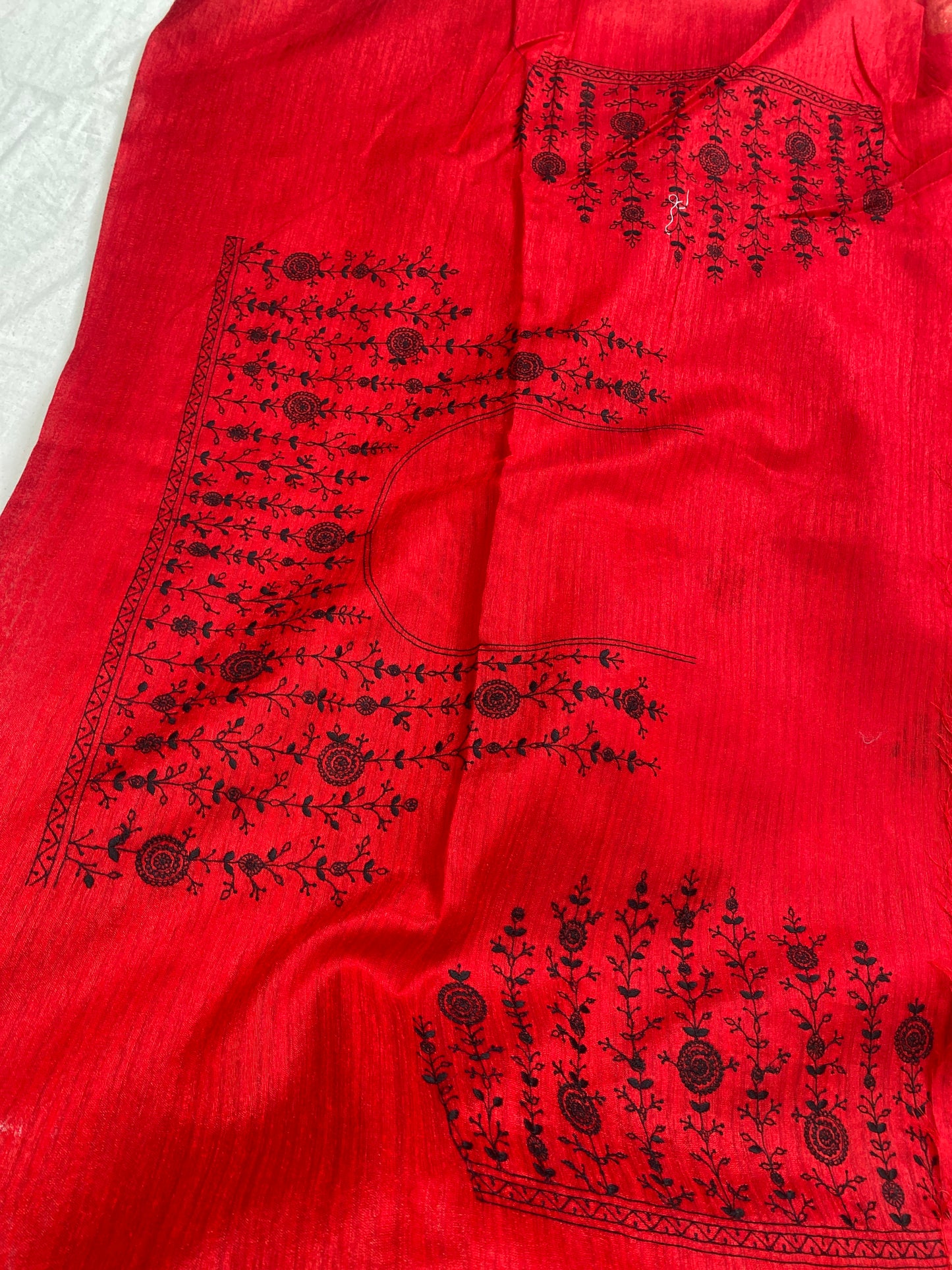 Jute silk