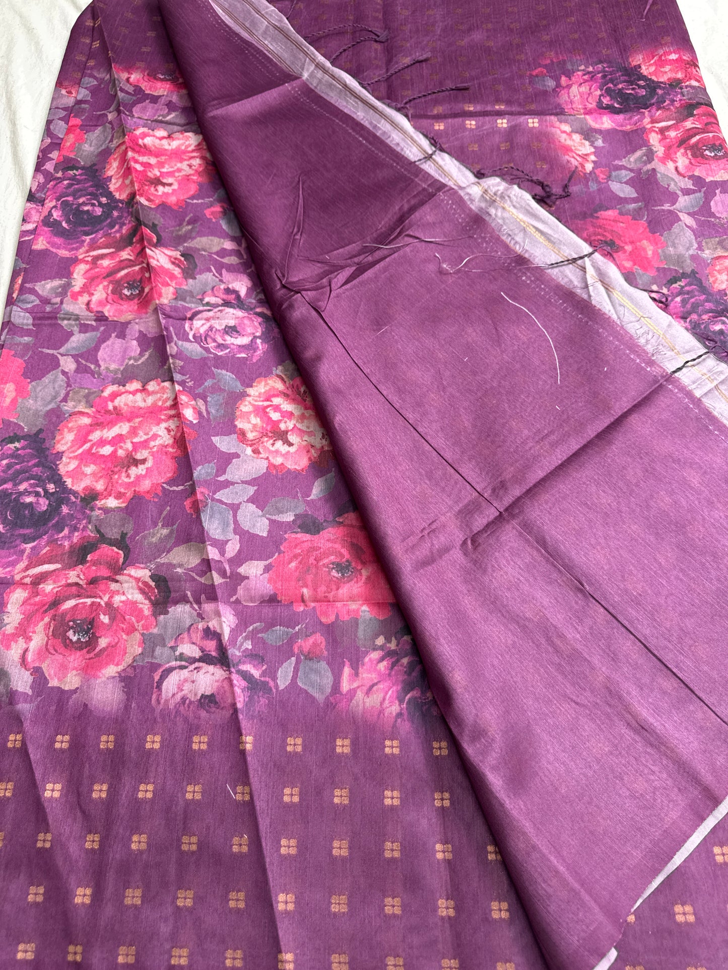 Cotton saree