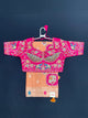 Jamdani blouse saree