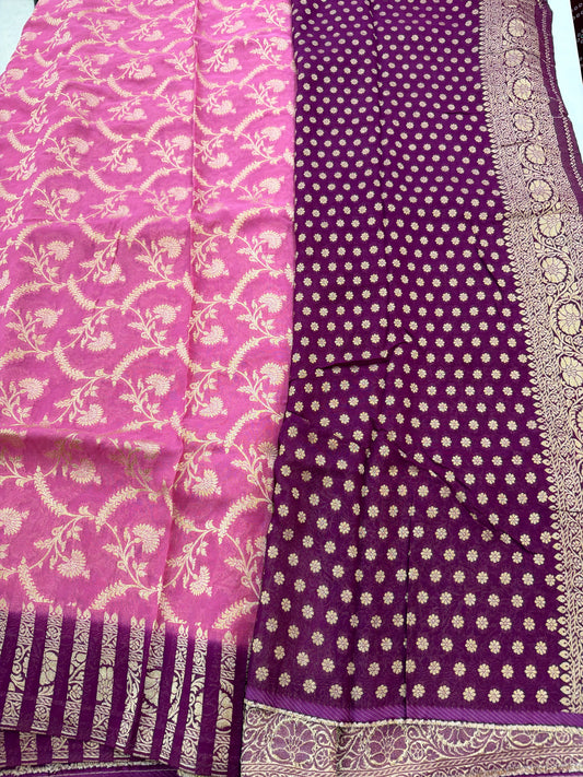 Banaras Georgette Sarees
