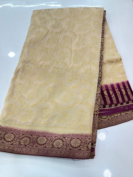 Banaras Georgette Sarees
