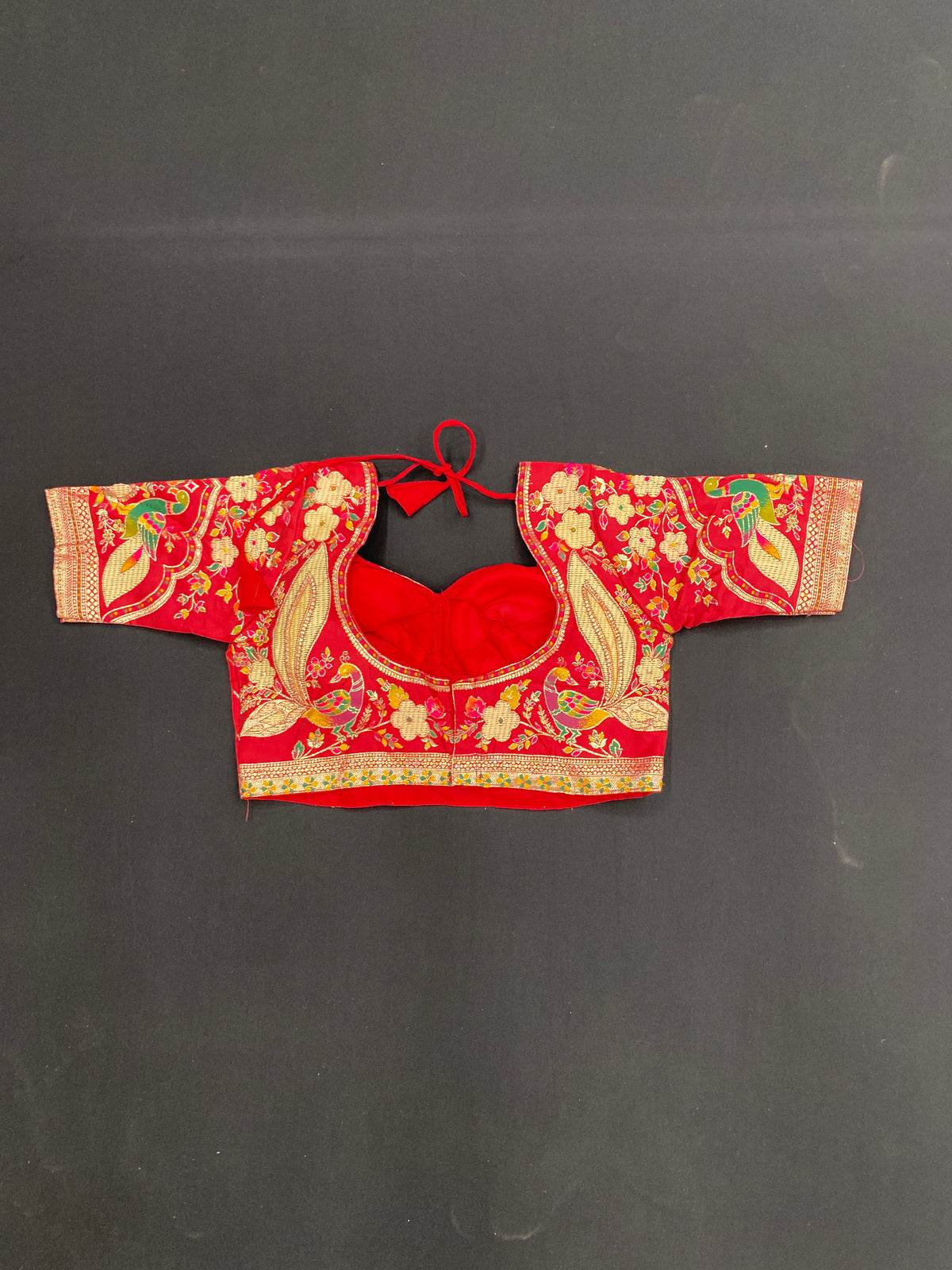 Jamdani blouse saree