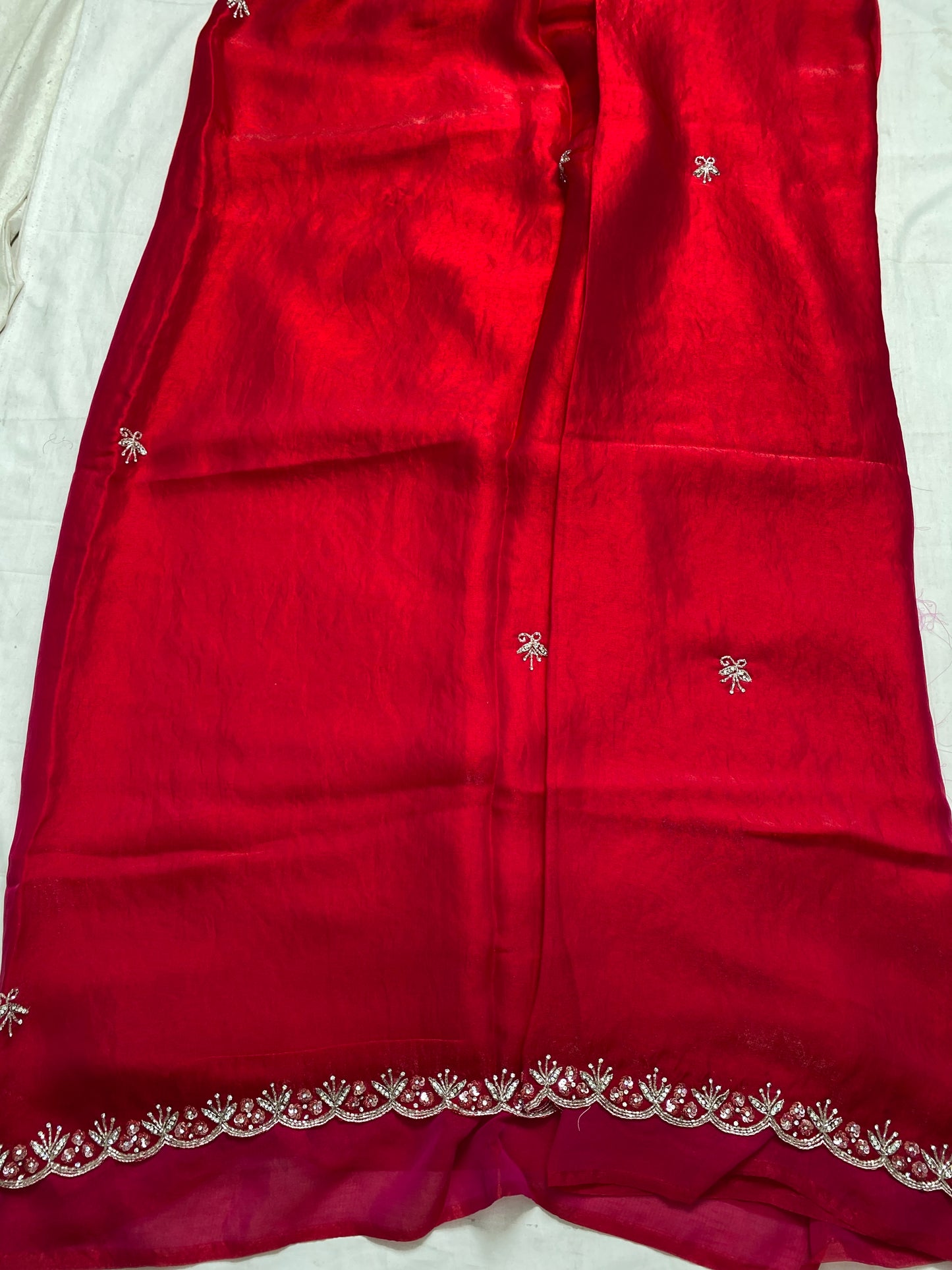 Glass organza