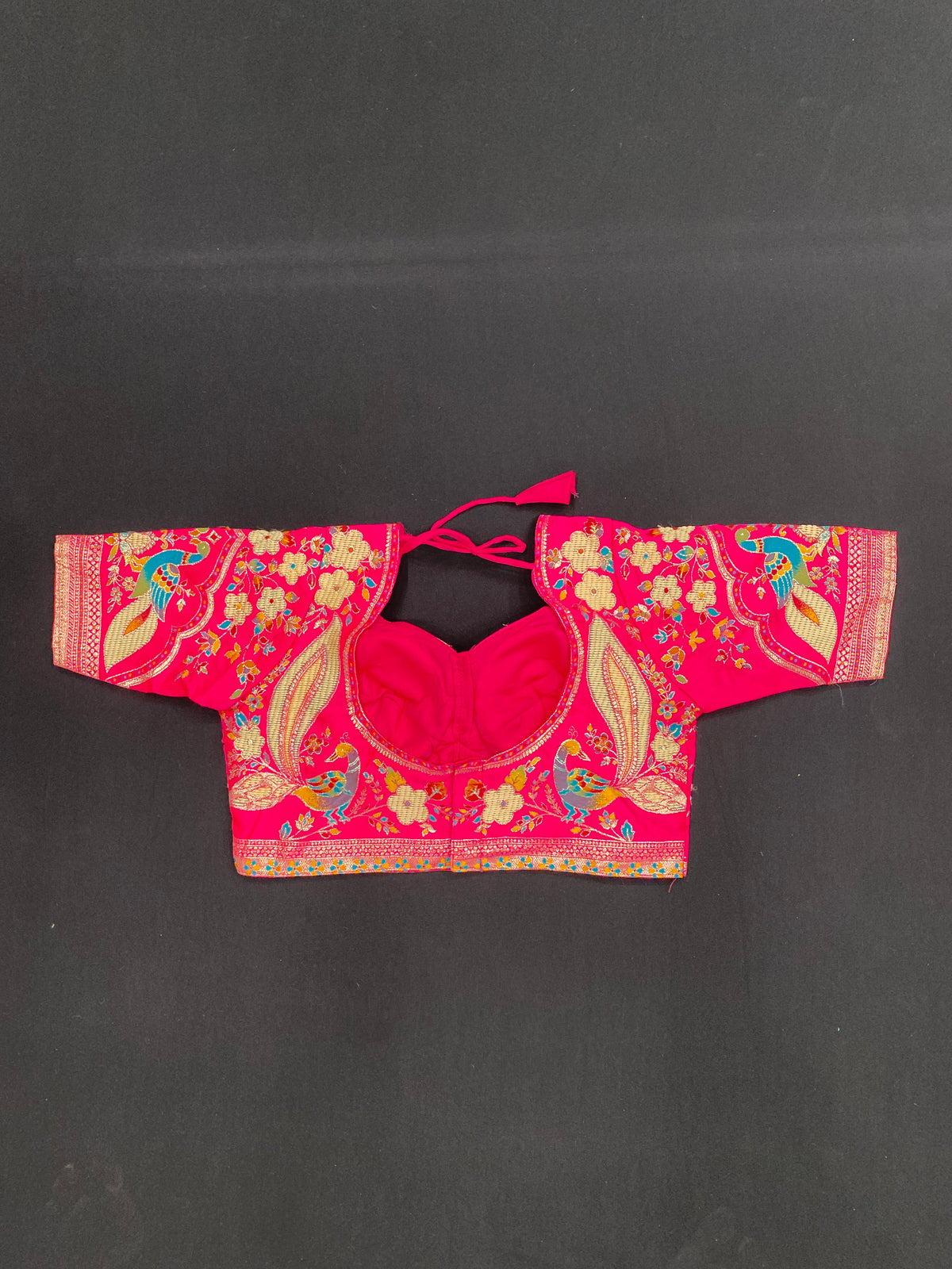 Jamdani blouse saree