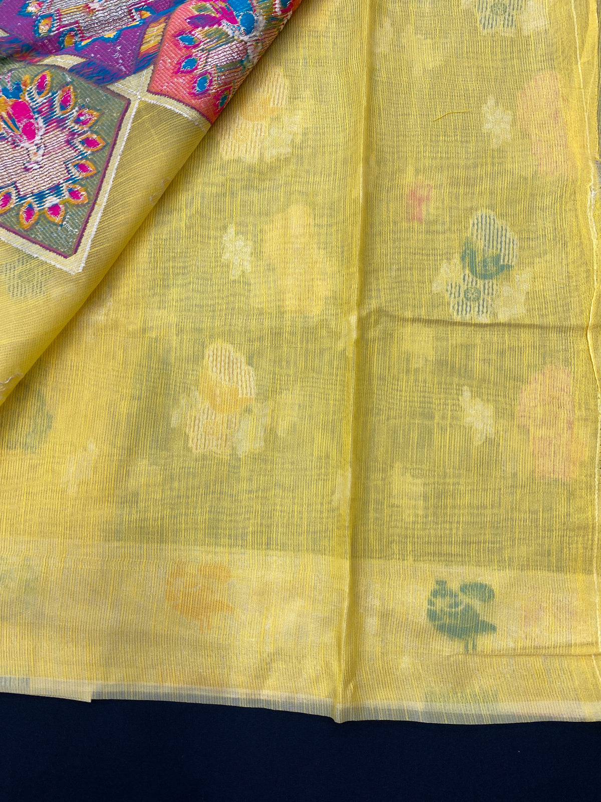 Jamdani blouse saree