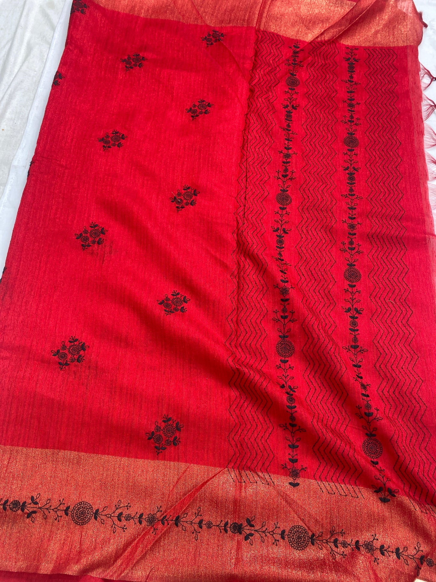 Jute silk