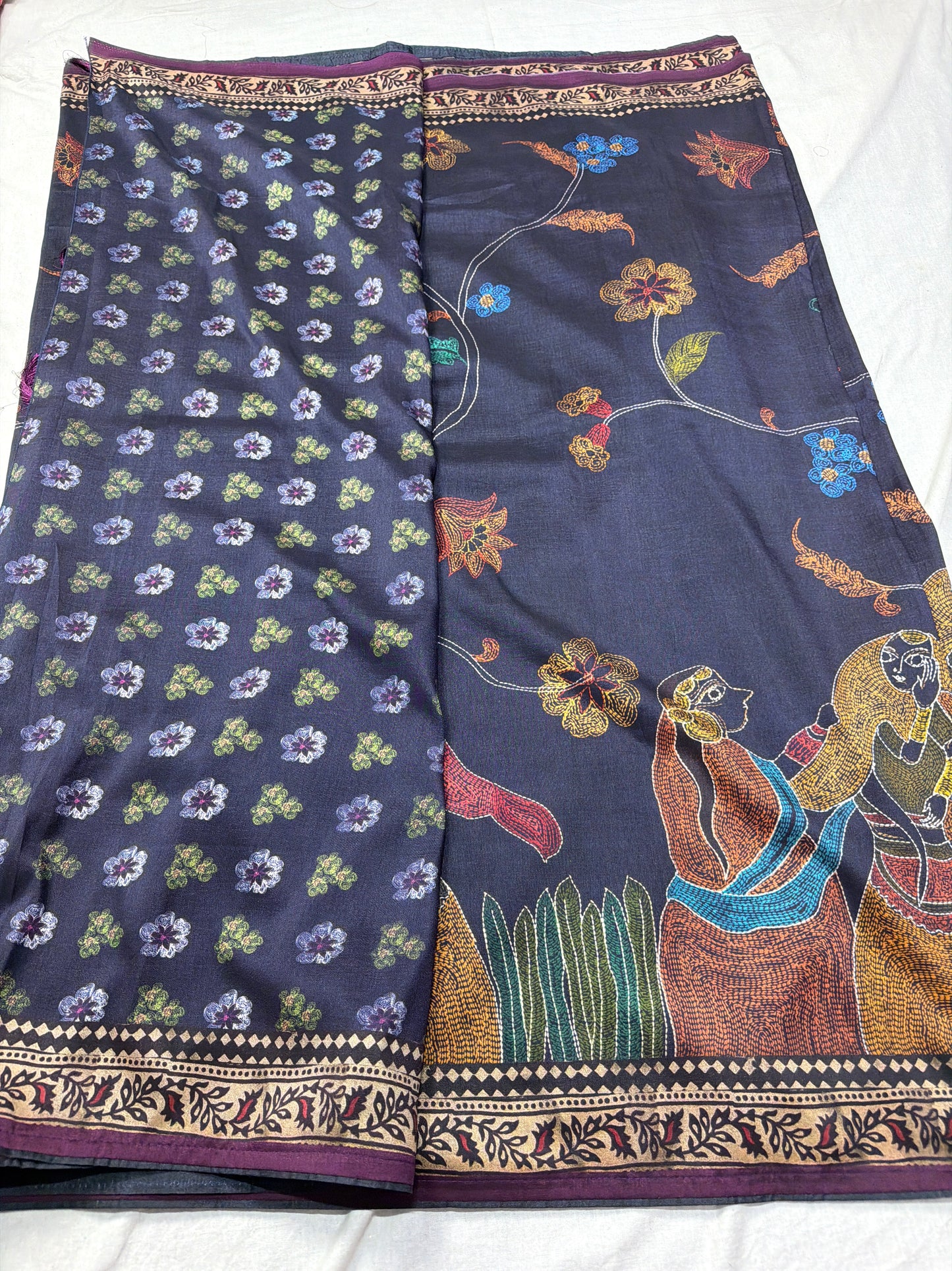 German silk Digital Print