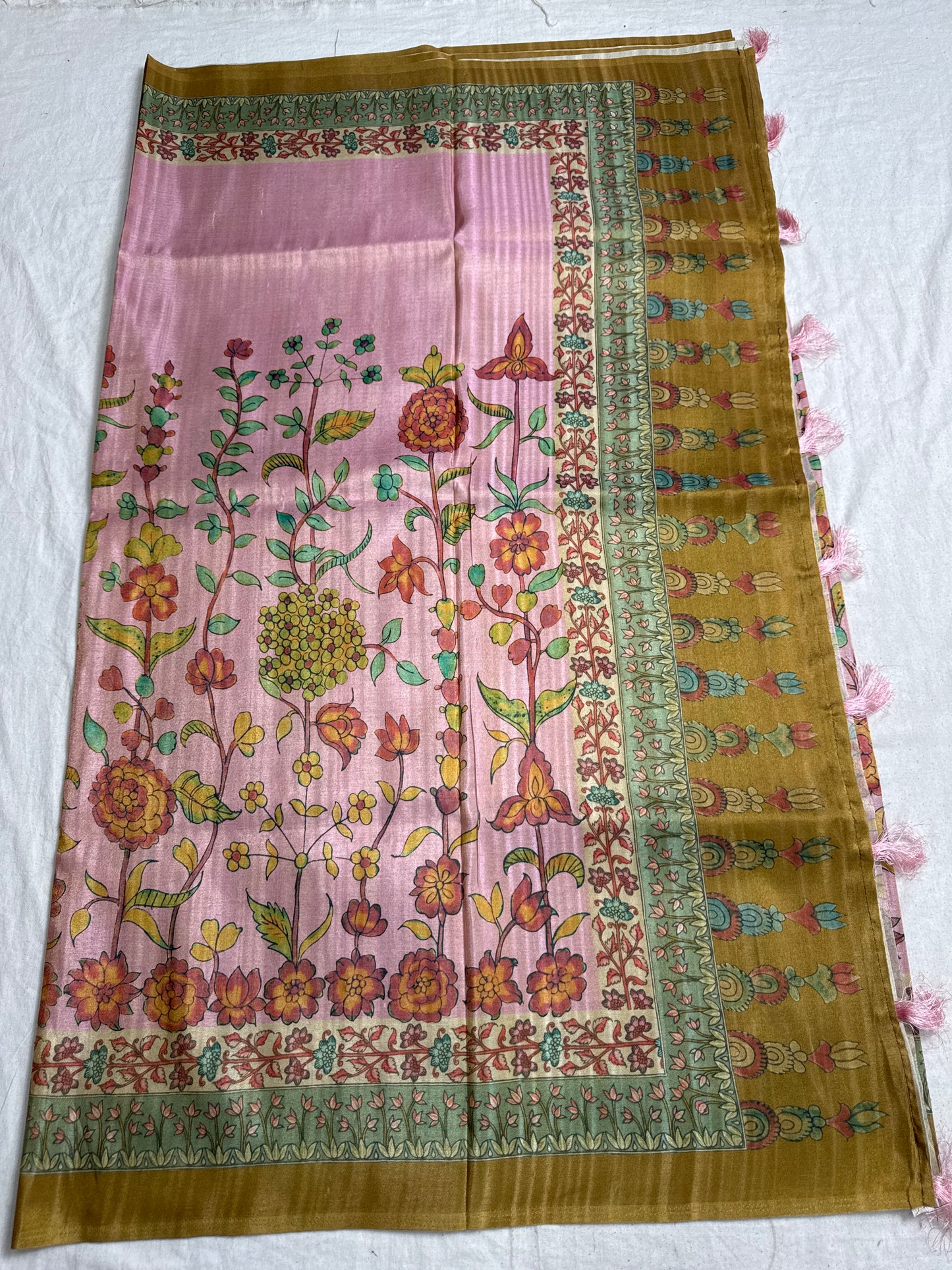 Tussar tissue