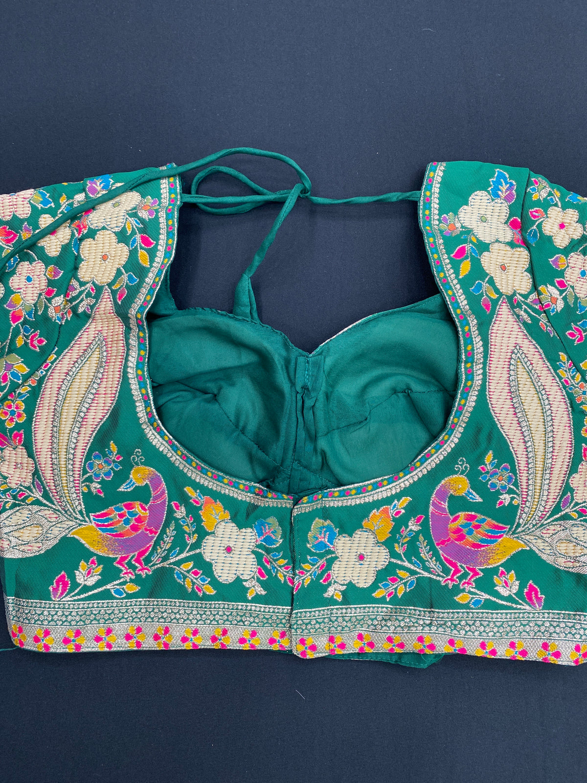 Jamdani blouse saree