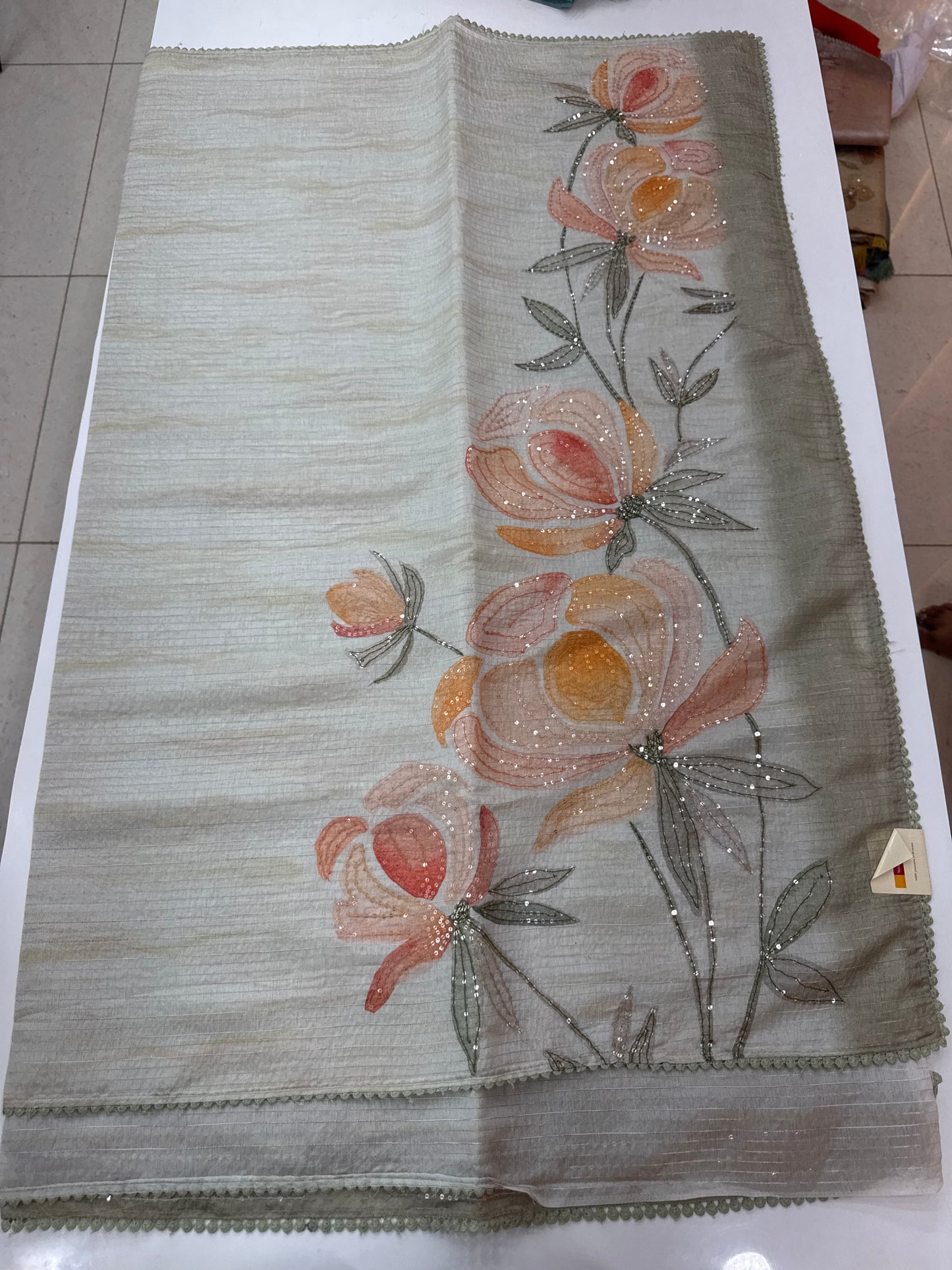 Crush organza