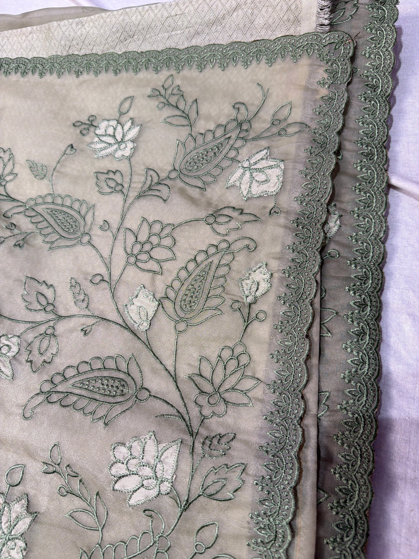 Organza Saree