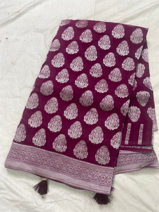 Banarasi georgette
