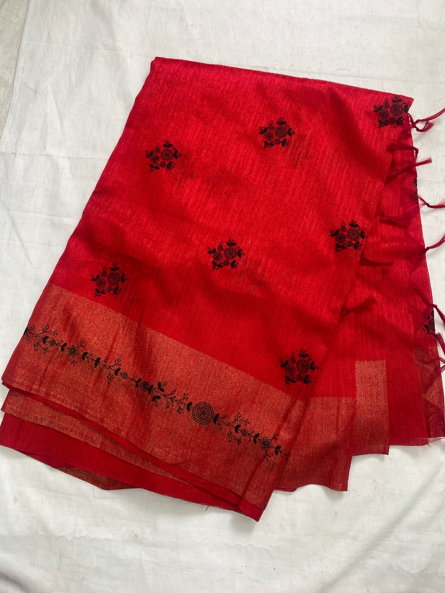 Jute silk