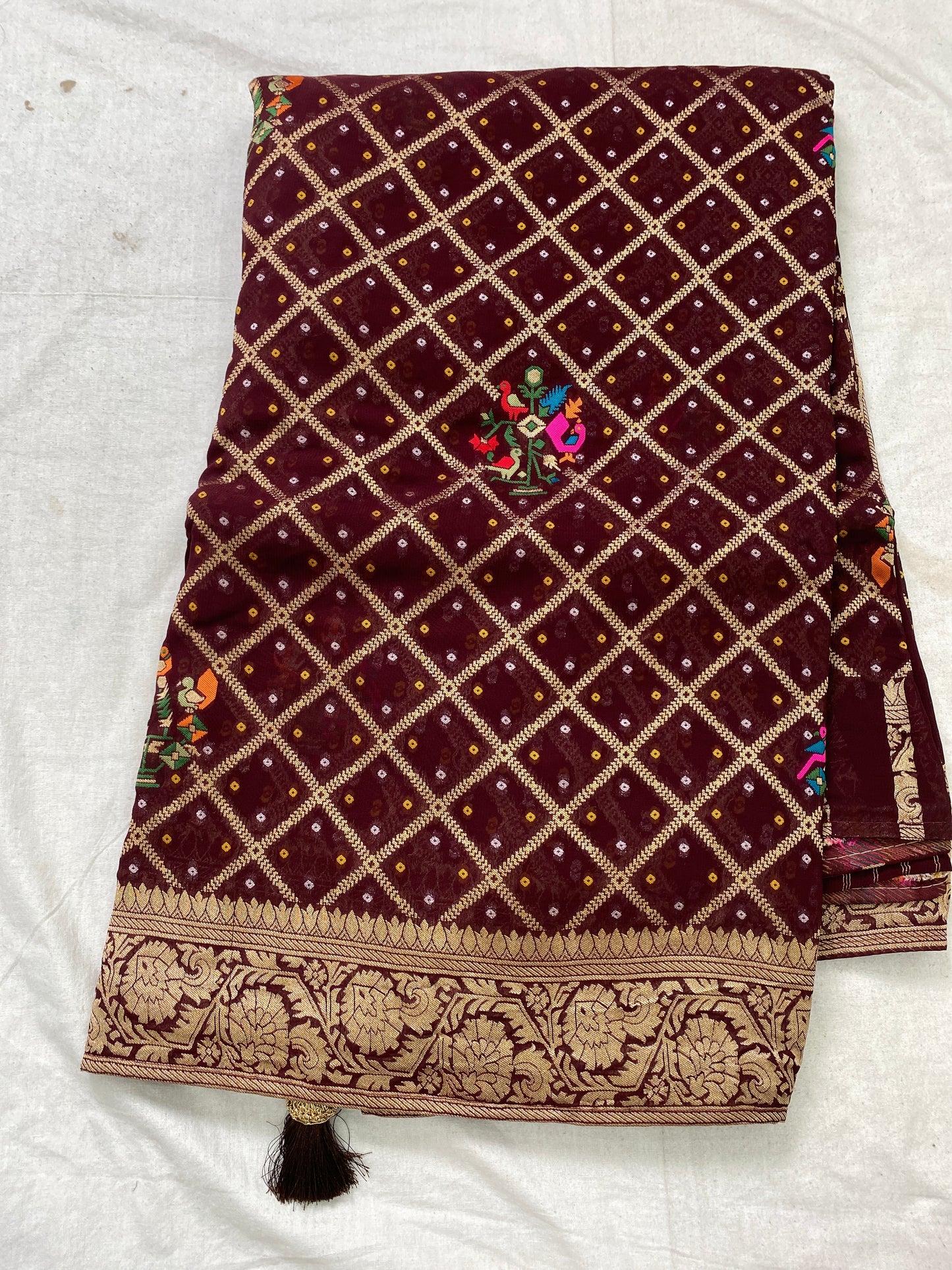 Banarasi georgette