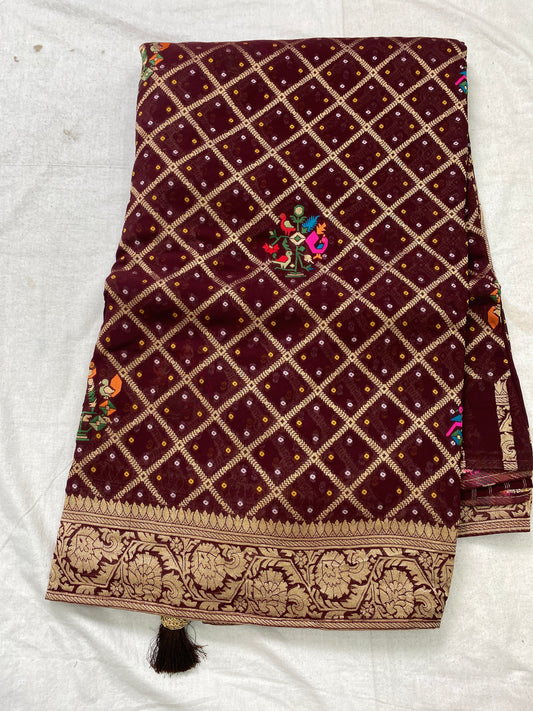 Banarasi georgette