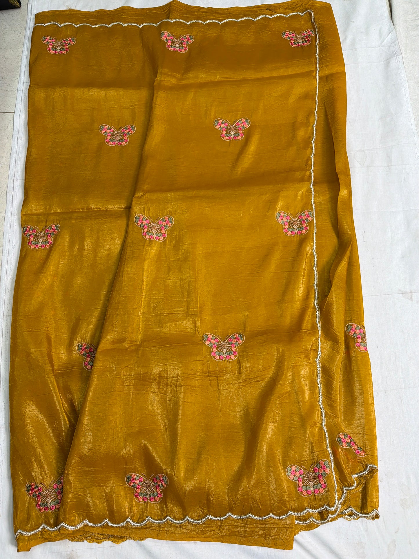 Glass Tissue Sarees