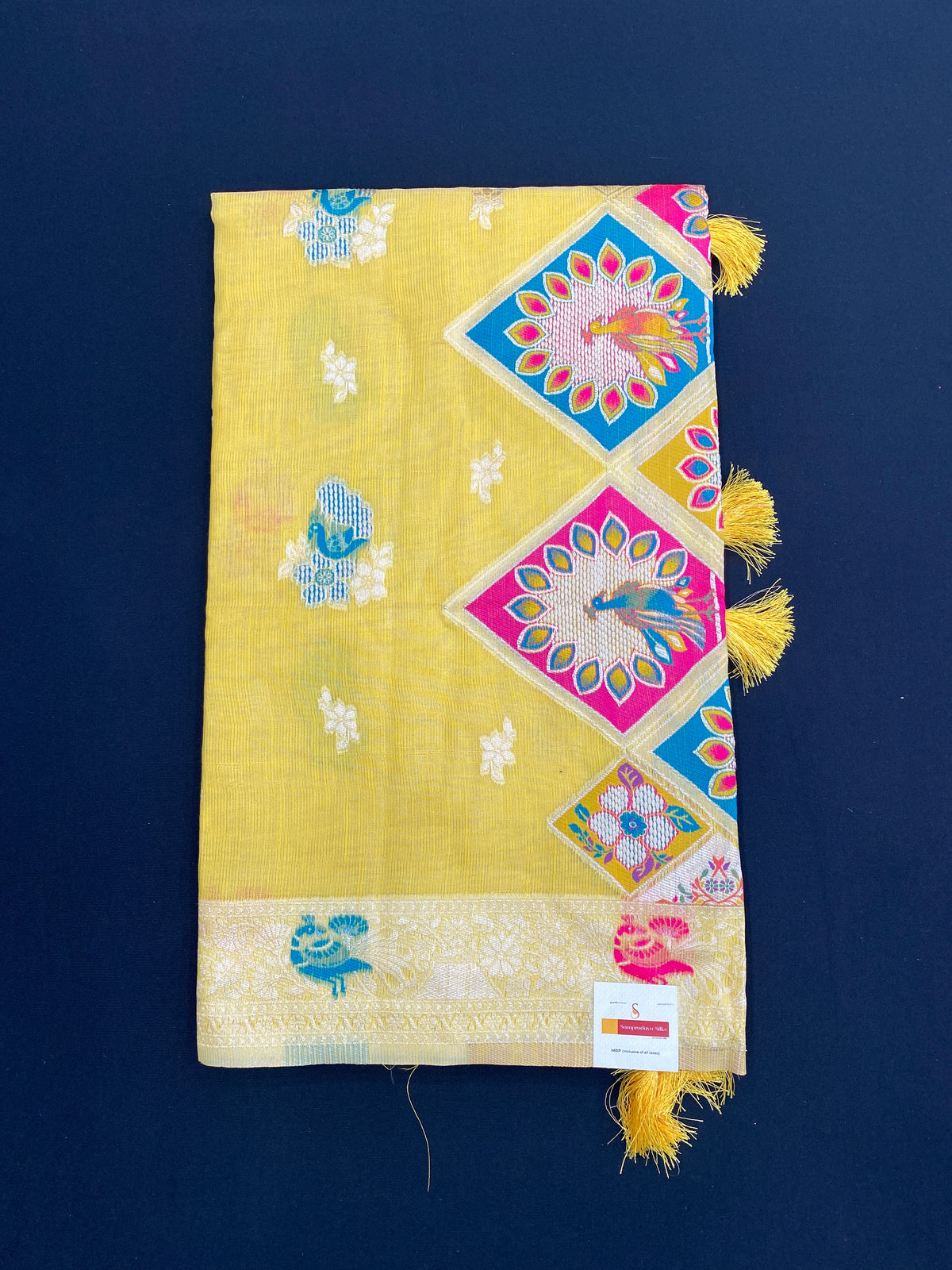 Jamdani blouse saree