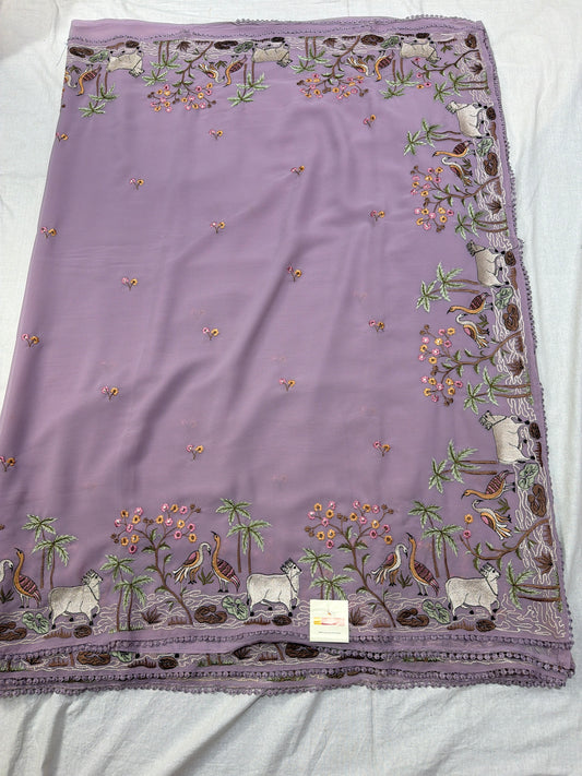 Georgette Designer Sarees