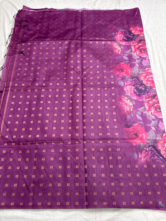 Cotton saree