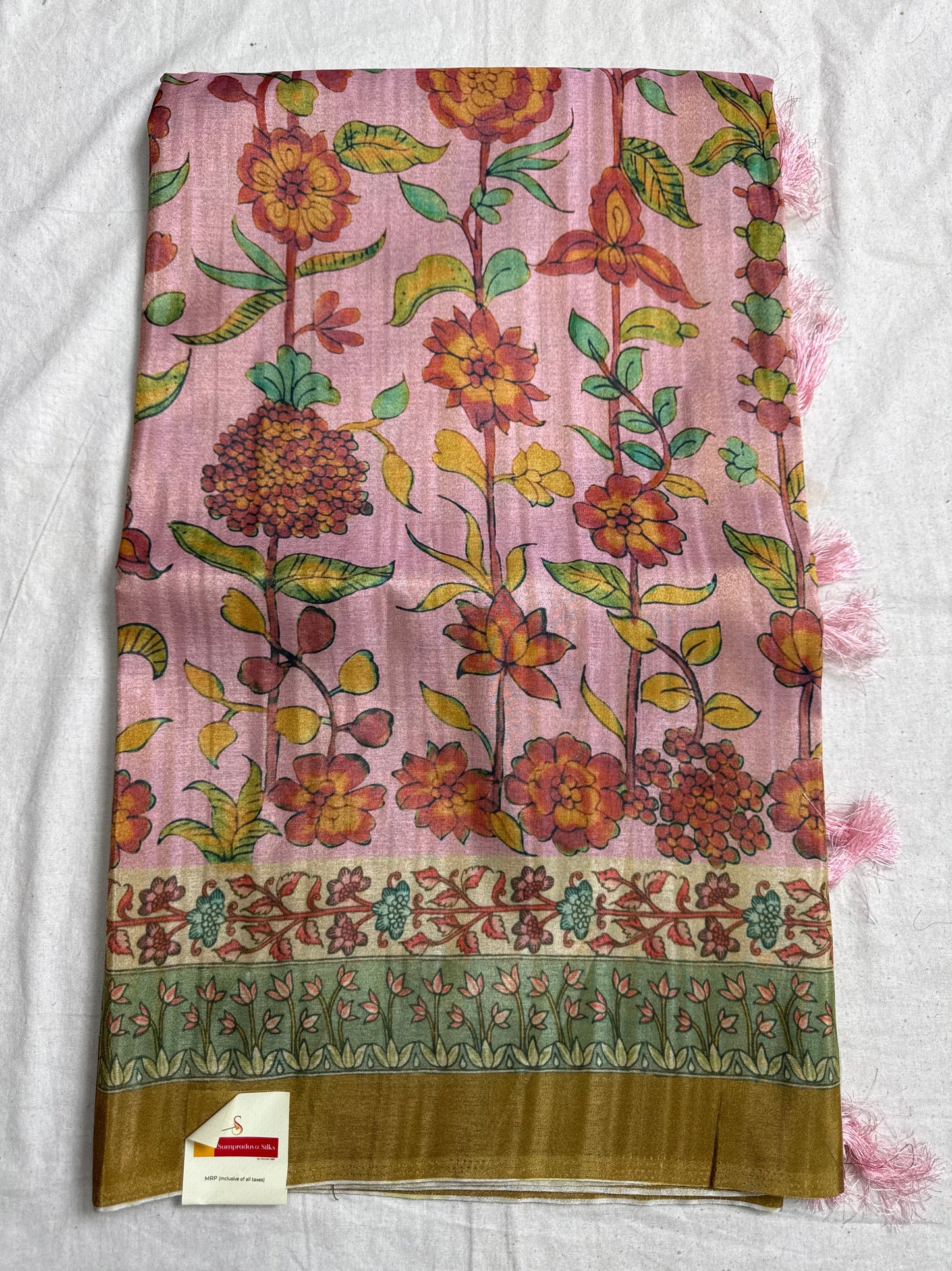 Tussar tissue