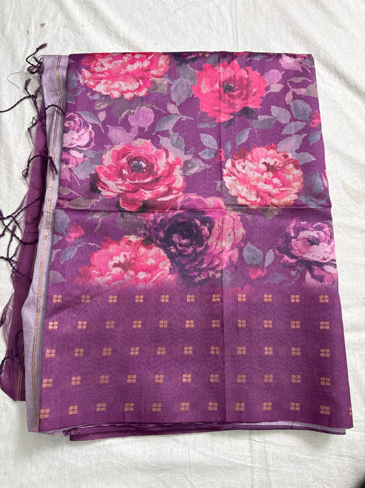 Cotton saree