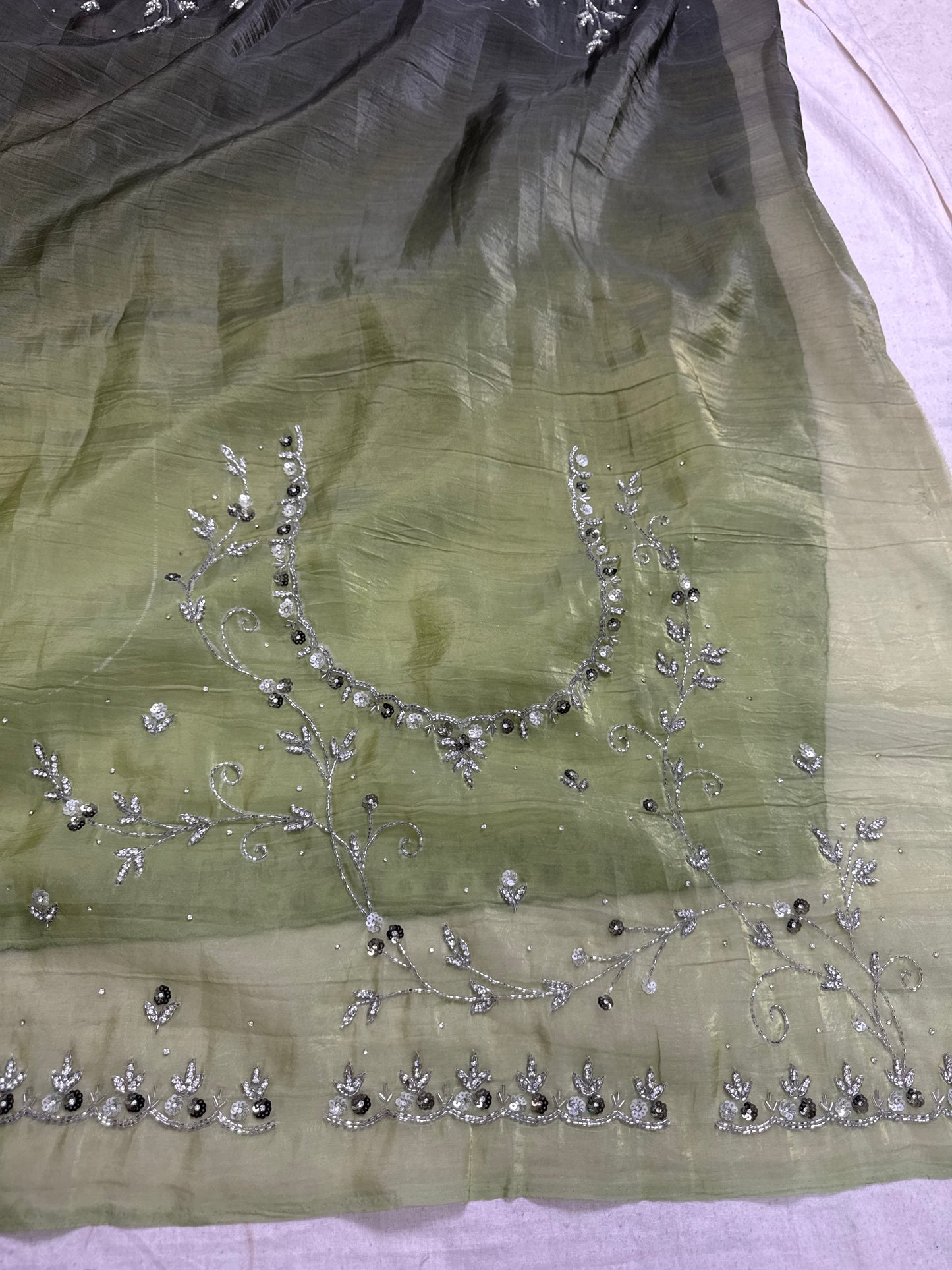 Glass organza