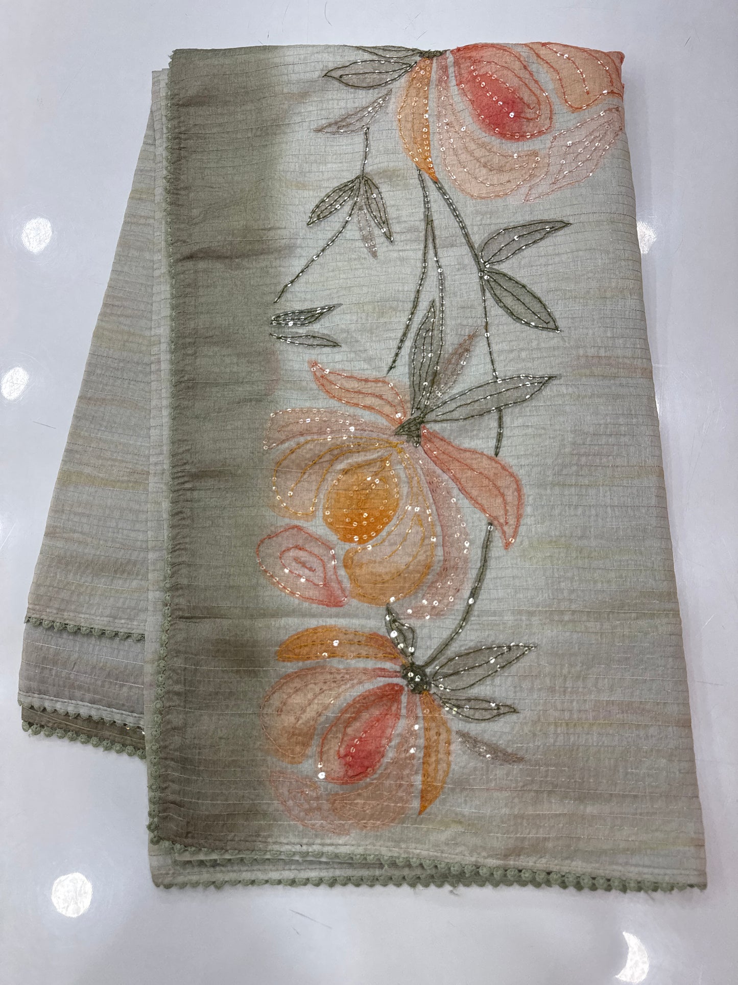 Crush organza