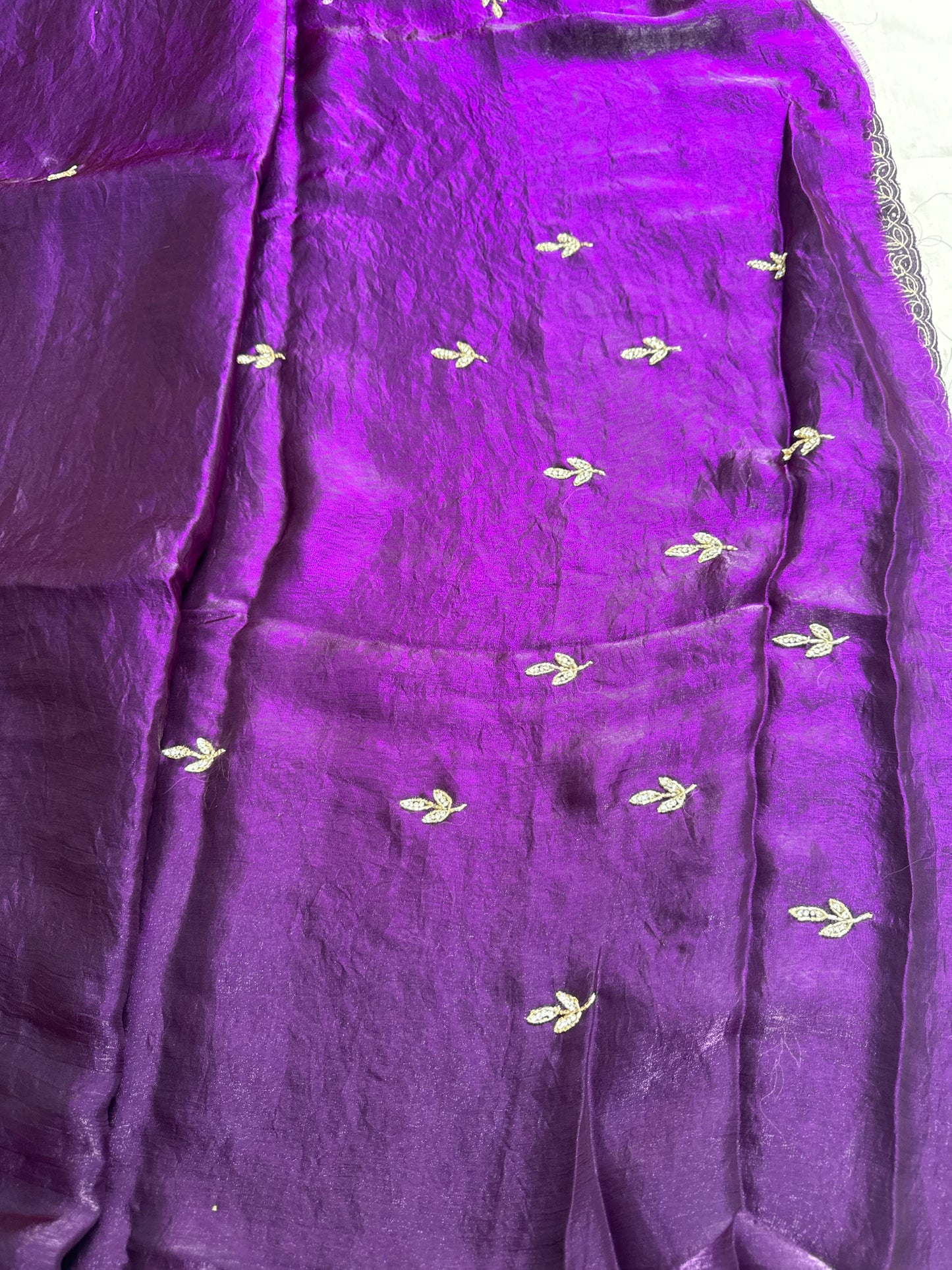 Glass organza