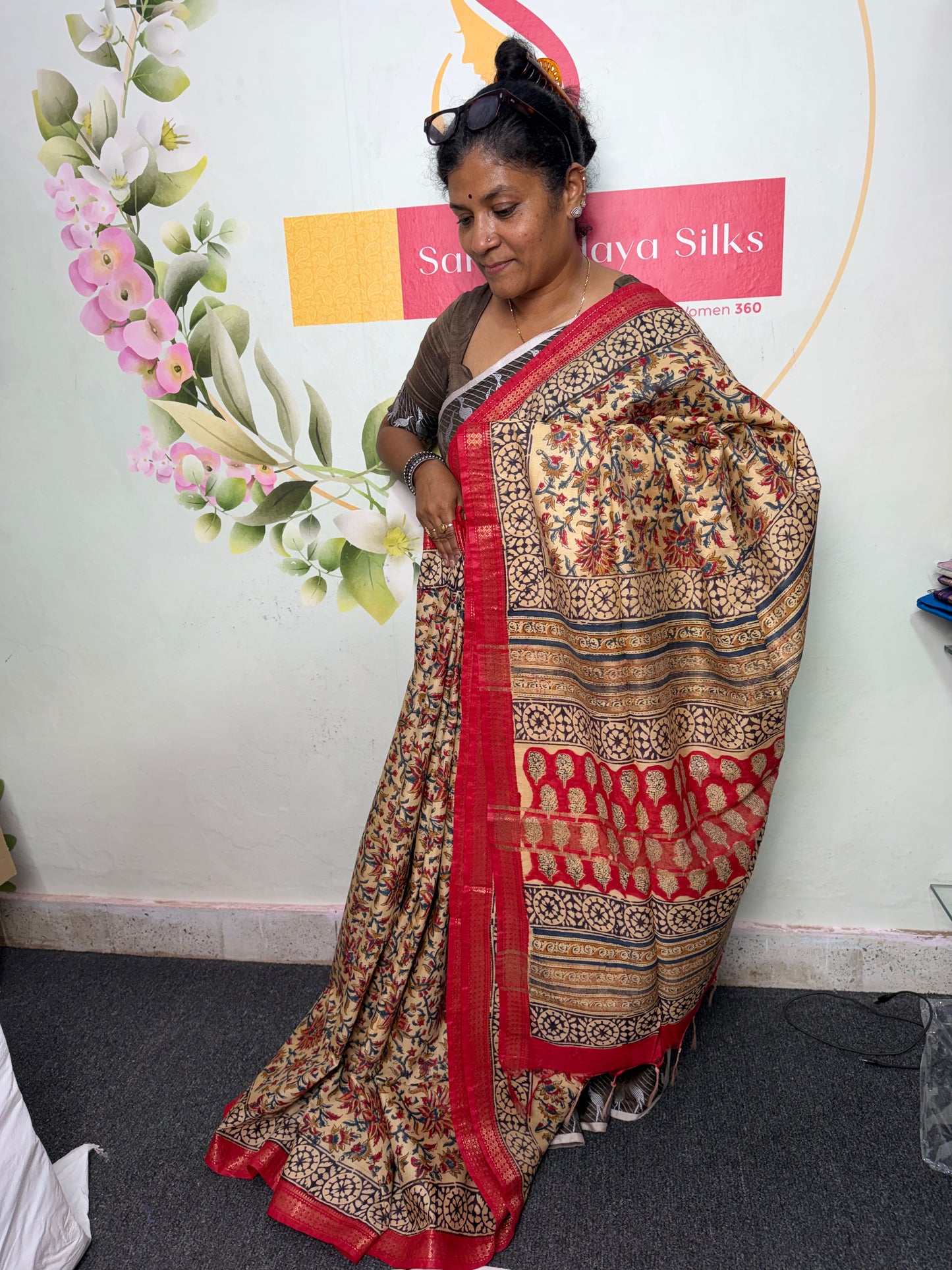 Maheshwari Hand Kalamkari