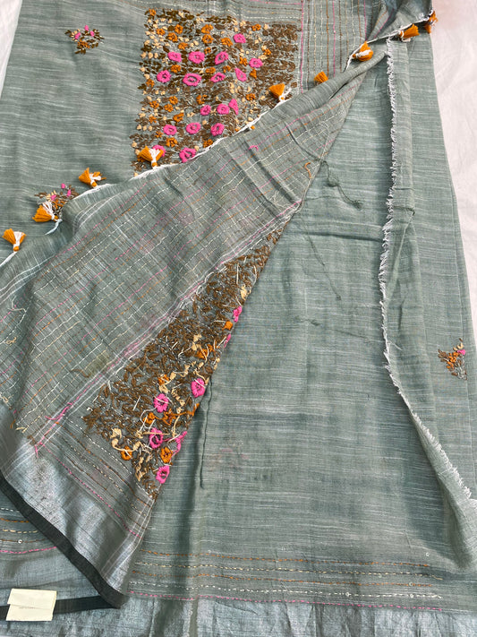 Linen hand work