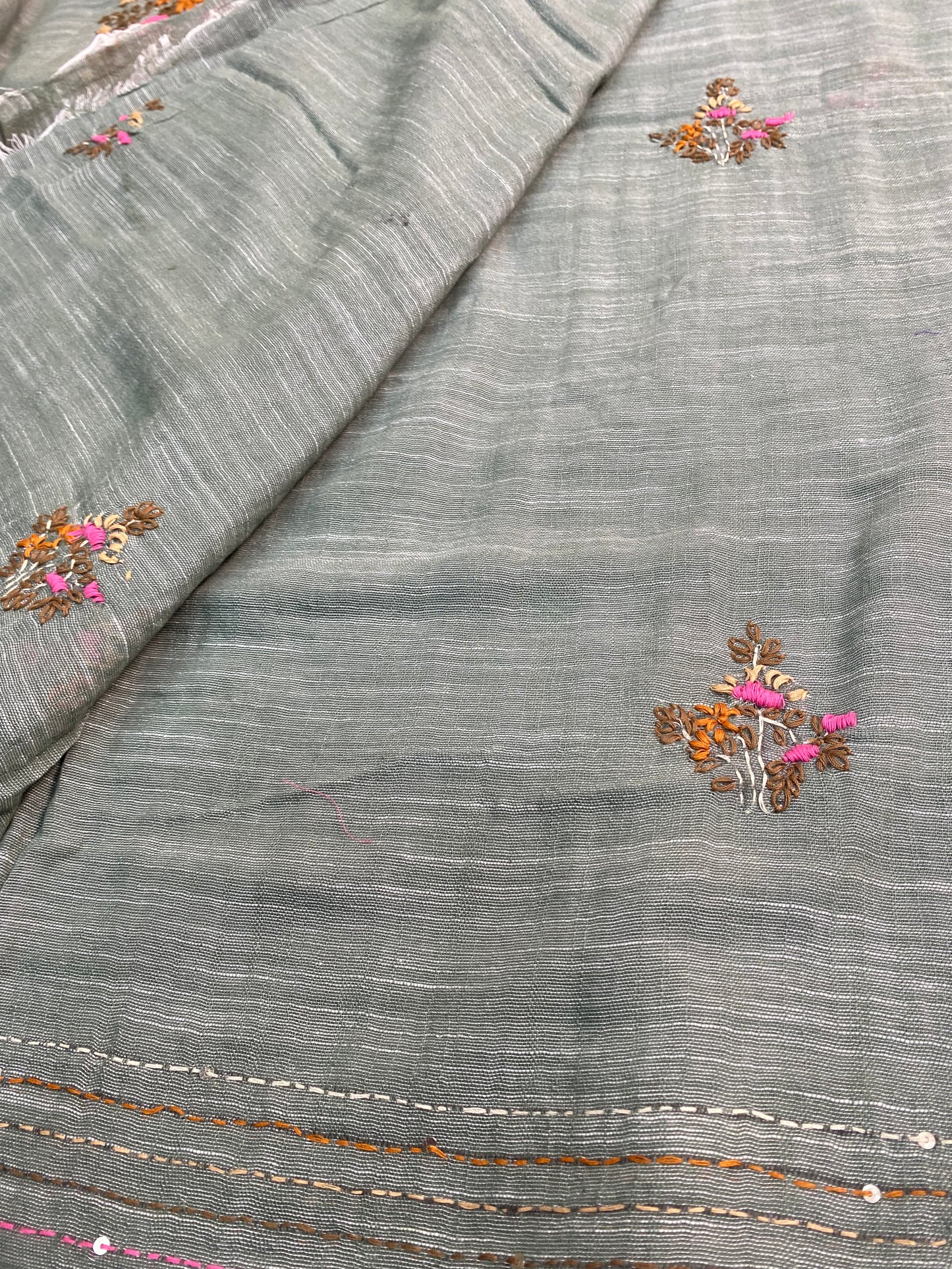 Linen hand work
